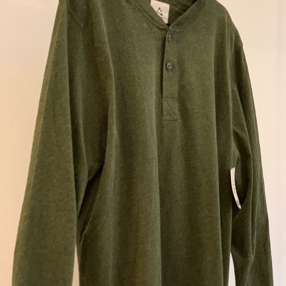 NWT-Alpine Design Forest Green Long Sleeve - Picture 4 of 8